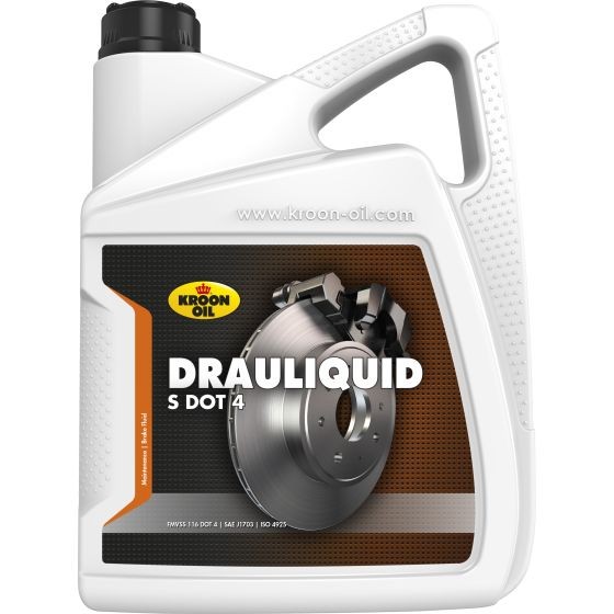 ECM FIREJET Bremsflüssigkeit 5l KROON OIL DRAULIQUID-S, DOT 4 04304