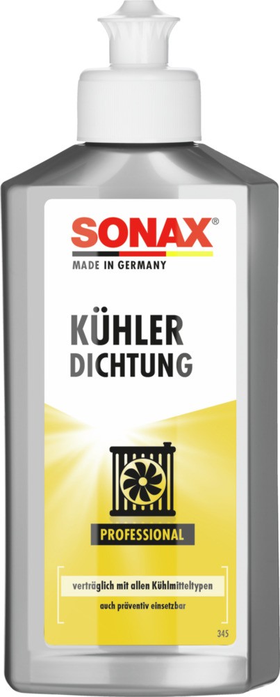 SONAX PROFESSIONAL 04421410 Radiator Sealing Compound Bottle, Capacity: 250ml, Weight: 0,297kg
