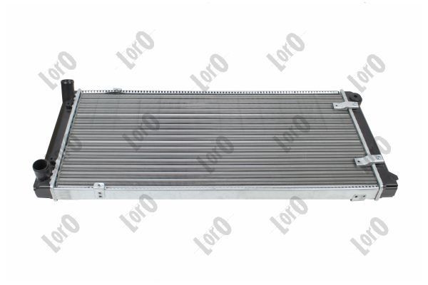 046-017-0010 Radiator 046-017-0010 ABAKUS Aluminium, for vehicles without air conditioning, 675 x 322 x 34 mm, Manual Transmission