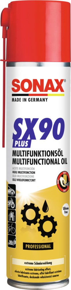 SONAX SX90 PLUS 04743000 Multi-function Oil Tin, Capacity: 400ml, Weight: 0,421kg
