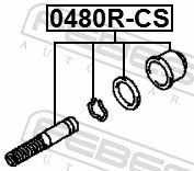 0480RCS Repair Kit, clutch master cylinder FEBEST 0480R-CS review and test
