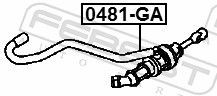 0481GA Clutch Master Cylinder FEBEST 0481-GA review and test
