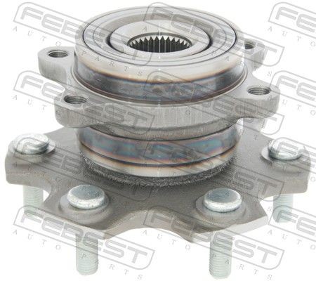 FEBEST 0482-V75R Wheel bearing kit Rear Axle, with flange