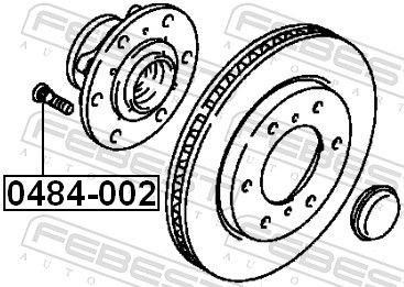 0484002 Wheel Stud FEBEST 0484-002 review and test