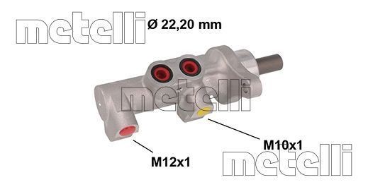 METELLI 05-0847 Master cylinder DACIA SPRING price
