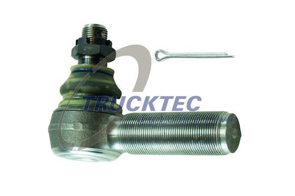 TRUCKTEC AUTOMOTIVE Cone Size 22 mm, Front Axle Cone Size: 22mm, Thread Type: with left-hand thread, Thread Size: M28 x 1,5 Tie rod end 05.37.031 buy