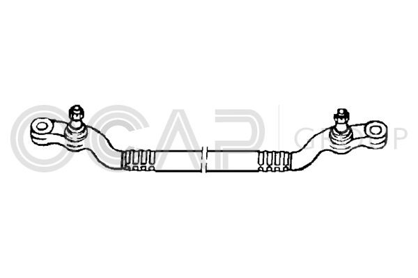 OCAP 0500892 Rod Assembly Front Axle, Front Axle middle, for vehicles with coil spring suspension