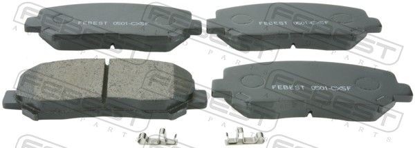 FEBEST Brake pad kit 0501-CX5F