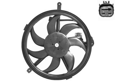VAN WEZEL Engine cooling fan 0506747