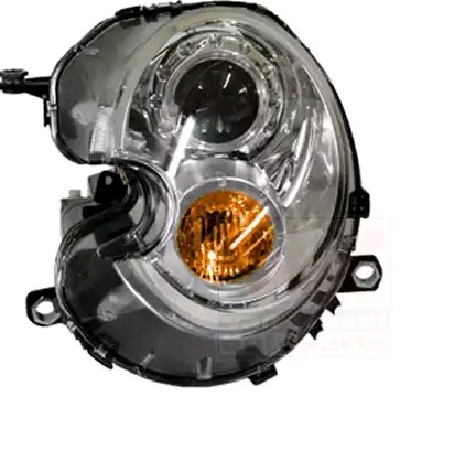 VAN WEZEL 0506981 Headlight Left, D1S, yellow, for right-hand traffic, with motor for headlamp levelling, without ballast, without control unit for Xenon, Pk32d-2