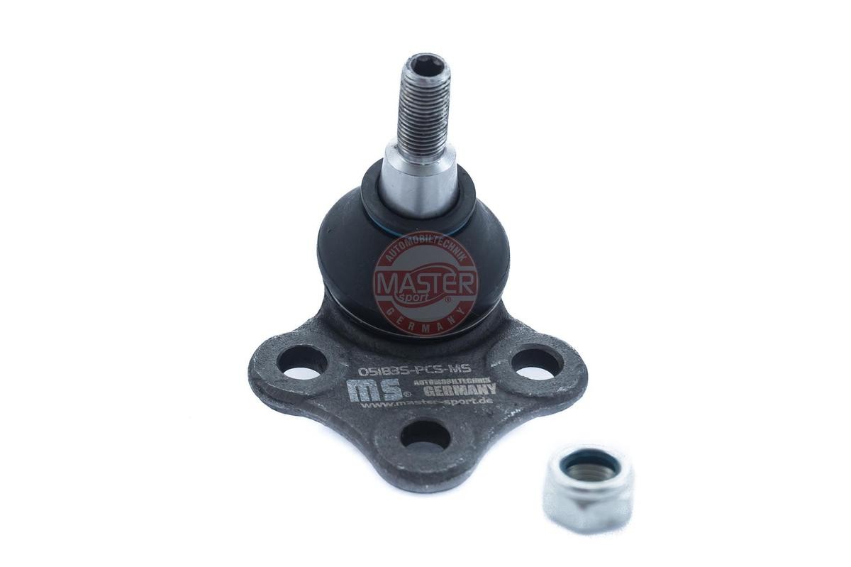 110518330 MASTER-SPORT Front Axle, with nut, 17,1mm, M12x1,25mm Cone Size: 17,1mm Suspension ball joint 05183S-PCS-MS buy