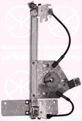KLOKKERHOLM 380N, 600 mm, for vehicles with rear windown wiper Stroke: 240mm Gas spring, boot- / cargo area 05217100 buy