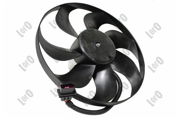 ABAKUS 053-014-0001 Fan, radiator Ø: 350 mm, without radiator fan shroud, with electric motor