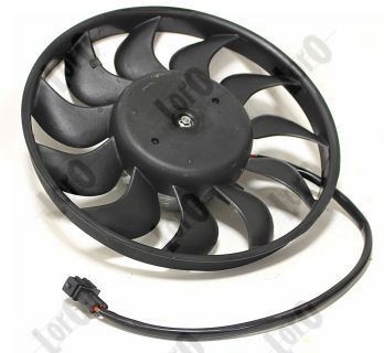 ABAKUS 053-014-0023 Fan, radiator Ø: 282 mm, 250W, without radiator fan shroud, with electric motor