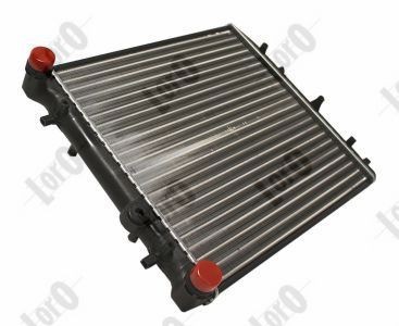 ABAKUS Aluminium, for vehicles without air conditioning, 430 x 416 x 23 mm, Manual Transmission Radiator 053-017-0039 buy