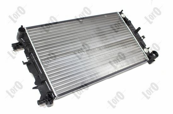 Radiator ABAKUS 678 x 415 x 34 mm, with dryer, without dryer, Automatic Transmission - 054-017-0062