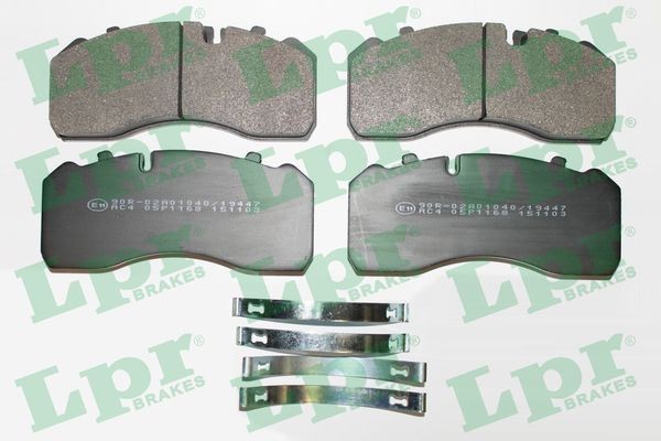 LPR 05P1168 Bremsbeläge für MAN M 2000 L LKW in Original Qualität