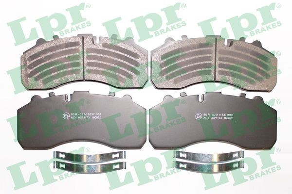 LPR 05P1173 Bremsbeläge für ERF ECL LKW in Original Qualität