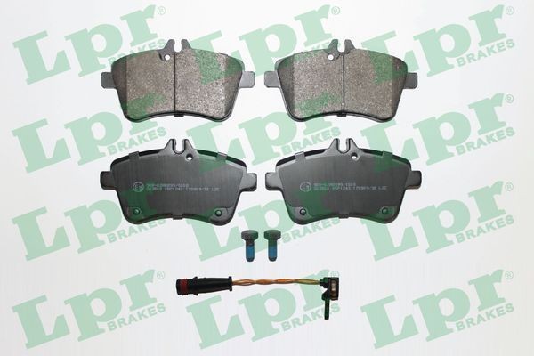 Great value for money - LPR Brake pad set 05P1243A