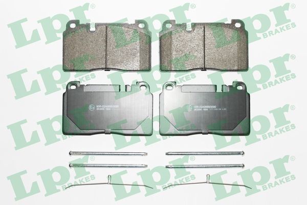 Great value for money - LPR Brake pad set 05P1804