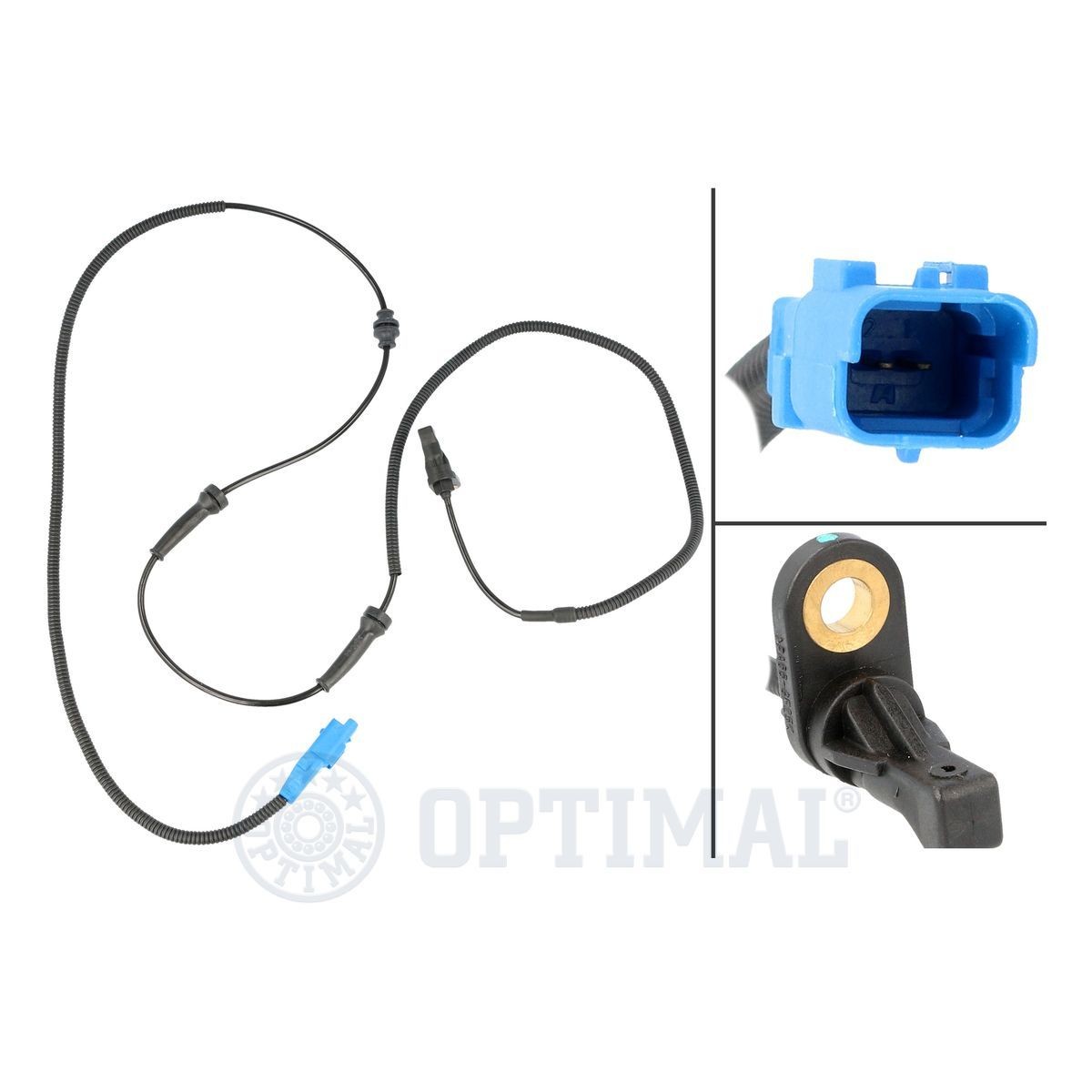 OPTIMAL Rear Axle, 1712mm Sensor, wheel speed 06-S707 buy
