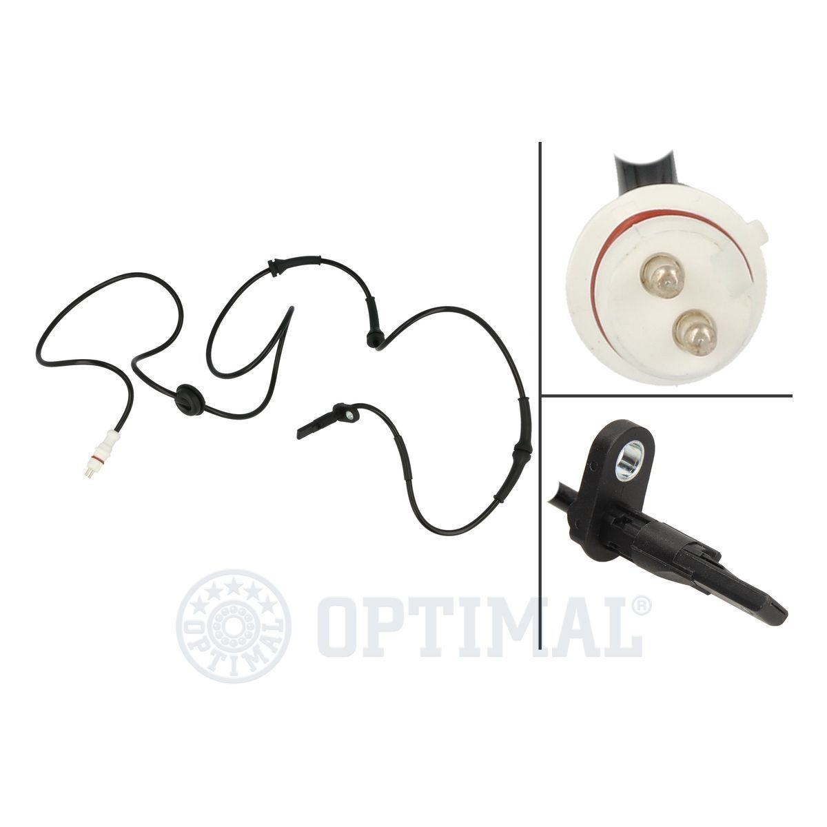 Fiat MAREA Anti lock brake sensor 8665542 OPTIMAL 06-S715 online buy