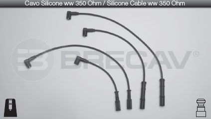 E25100 BRECAV 06.5100 Ignition Cable Kit 134272