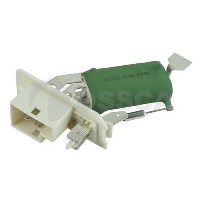 OSSCA Voltage: 12V, Number of pins: 7-pin connector Resistor, interior blower 06293 buy