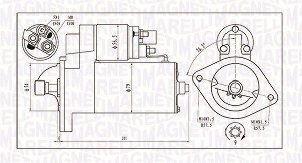 MAGNETI MARELLI 063721135010 Starter motor TOYOTA experience and price