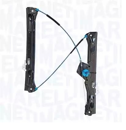 VAN WEZEL 0670266 Window regulator Right Front, Operating Mode: Electric, without electric motor