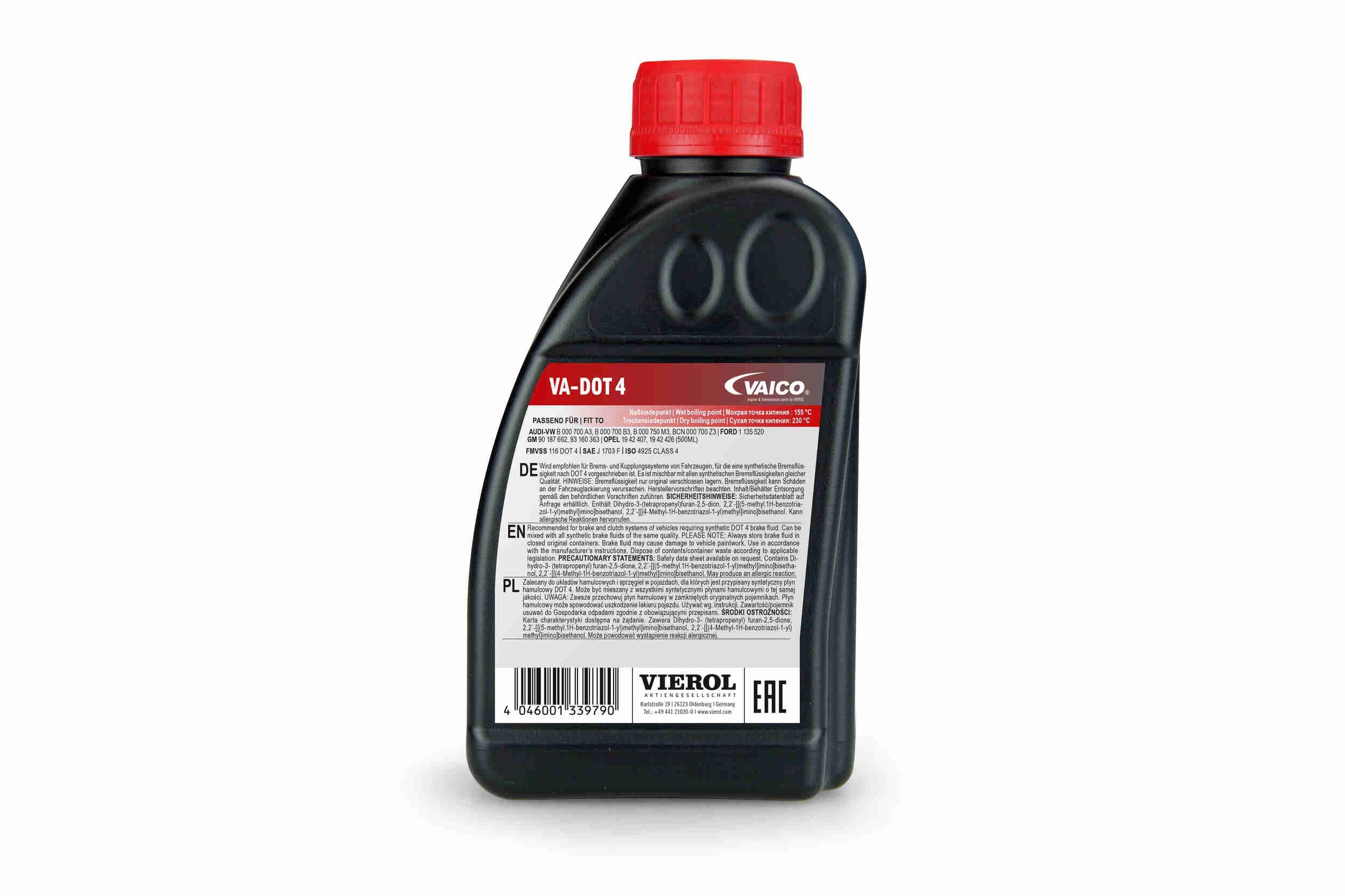 Pentosin - 1224116 - DOT 4 Low Viscosity Brake Fluid - 1 Liter