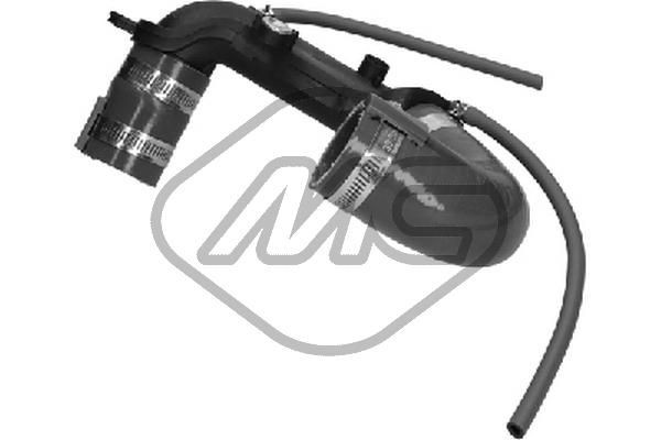 Metalcaucho 06824 Charger Intake Hose with clamps