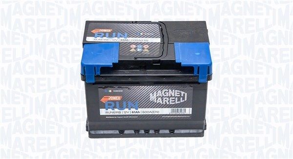 069061600007 MAGNETI MARELLI Car battery DACIA 12V 61Ah 600A B13 Maintenance free, with handles, without fill gauge