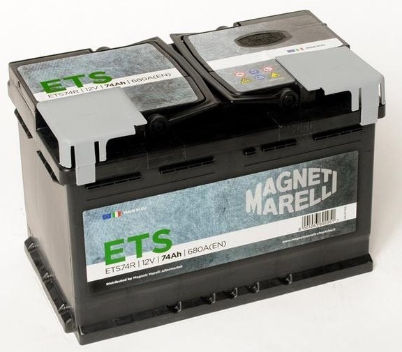 Original MAGNETI MARELLI ETS74R Start stop battery 069074680006 for PEUGEOT 4007