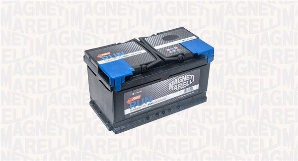 YUASA YBX5110 YBX5000 Batterie 12V 85Ah 800A mit Handgriffen, mit  Ladezustandsanzeige, Bleiakkumulator