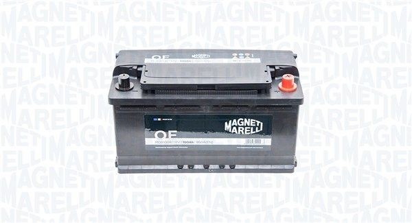 Stop start battery MAGNETI MARELLI OE 12V 100Ah 950A B13 Maintenance free, with handles, without fill gauge - 069100950001