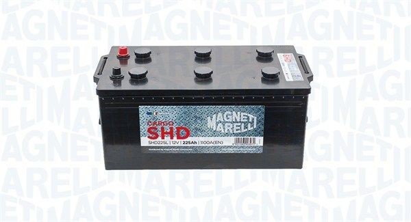 MAGNETI MARELLI CARGO SHD 069225110033 Battery 12V 225Ah 1100A B00 D06 Maintenance free, with handles, without fill gauge
