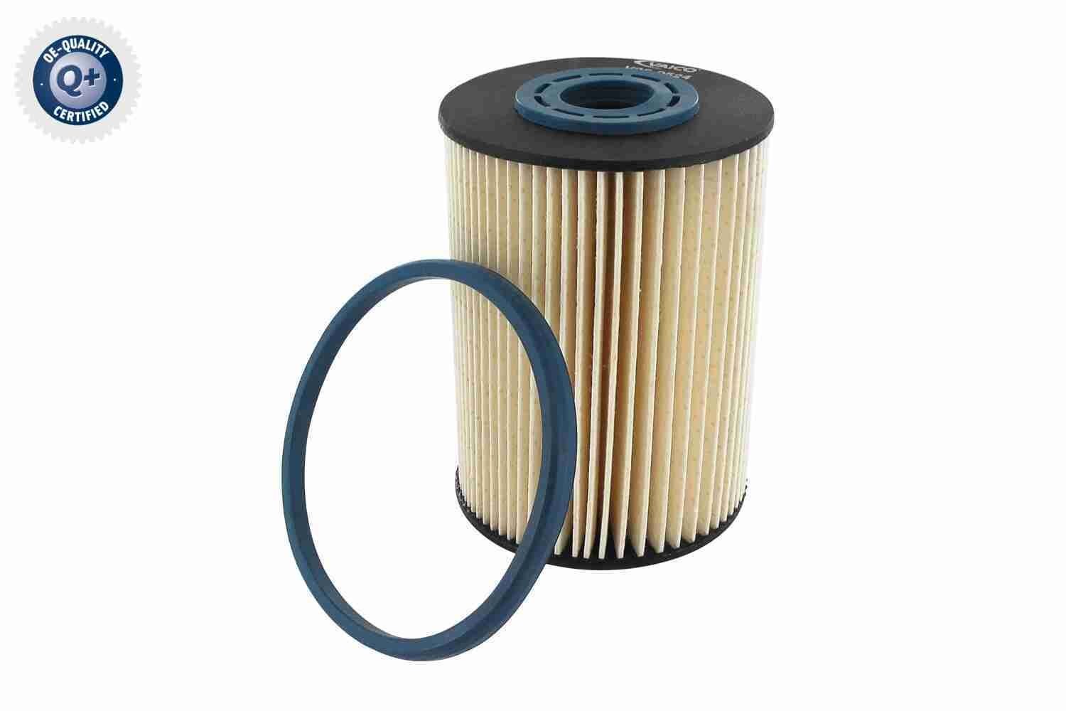 VAICO Filter Insert, Q+, original equipment manufacturer quality Height: 110,6mm Inline fuel filter V25-0524 buy