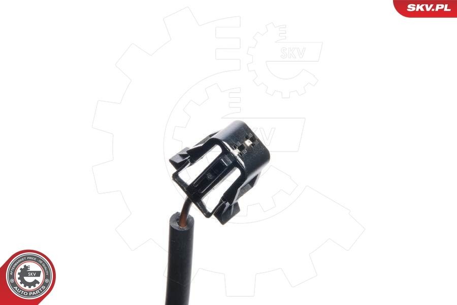 ESEN SKV 06SKV008 ABS sensor Rear, 2-pin connector, 1050mm, 12V, Electric, black, Female