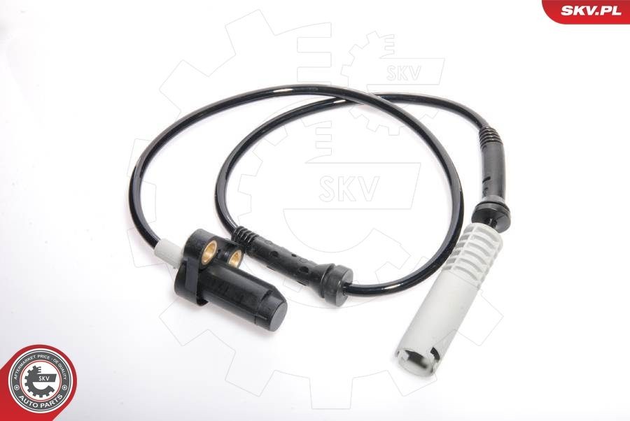 ESEN SKV Front, 2-pin connector, 590mm, 12V, Electric, grey, round Length: 590mm, Number of pins: 2-pin connector Sensor, wheel speed 06SKV033 buy