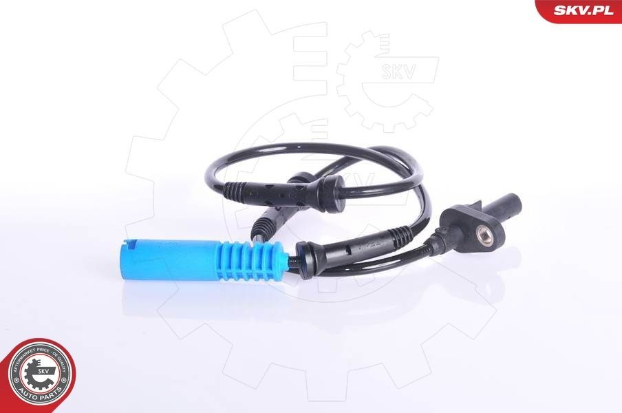 ESEN SKV 06SKV079 ABS sensor Front, 2-pin connector, 580mm, 12V, Electric, blue, round