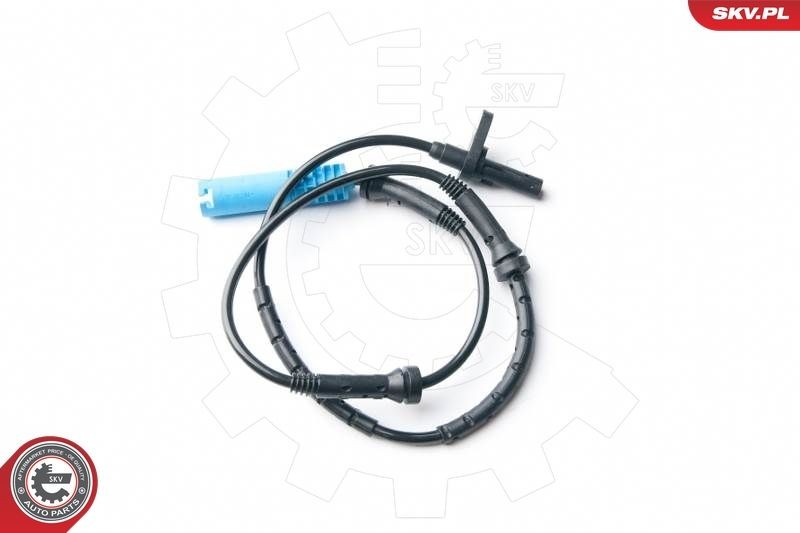 ESEN SKV 06SKV232 ABS sensor Front, 2-pin connector, 720mm, 12V, Electric, blue, round
