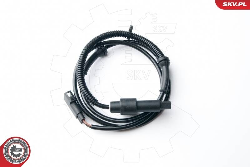 ESEN SKV Rear, 2-pin connector, 1160mm, 12V, Electric, black, oval, Male Length: 1160mm, Number of pins: 2-pin connector Sensor, wheel speed 06SKV261 buy
