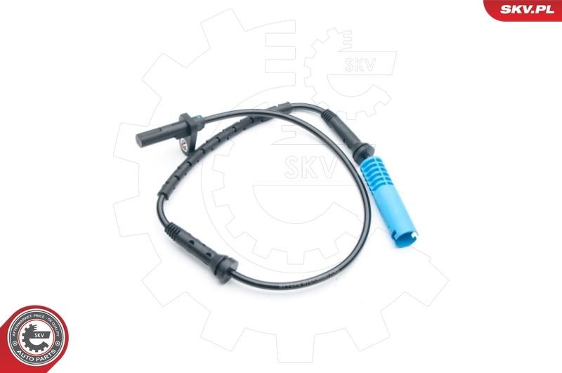 ESEN SKV 06SKV316 ABS sensor Front, 2-pin connector, 570mm, 12V, blue, Electric, Female
