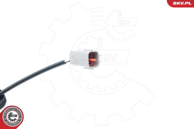 ESEN SKV 06SKV347 ABS sensor Front, 2-pin connector, 1050mm, 12V, grey, Electric, Female