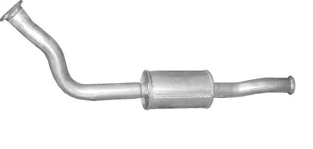 POLMO 07.136 Front silencer PEUGEOT 307 2001 in original quality