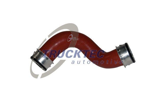 TRUCKTEC AUTOMOTIVE 07.14.124 Charger Intake Hose Rubber with fabric lining