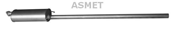 ASMET Middle silencer 07.188 Ford TRANSIT 2018