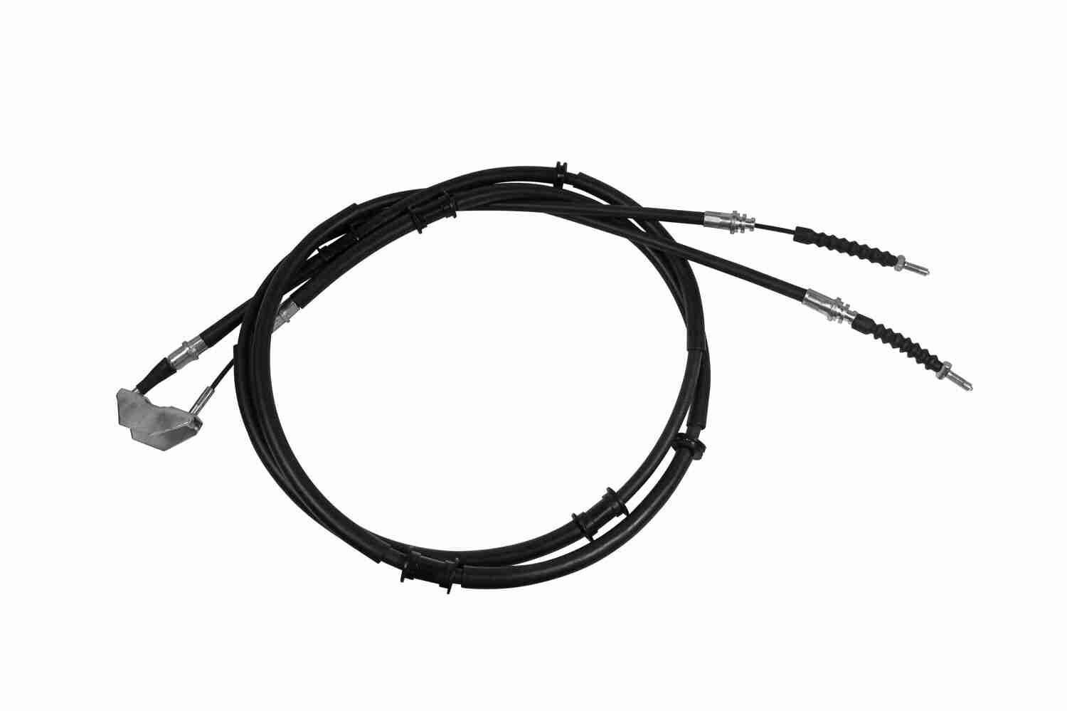 VAICO V40-30003 Hand brake cable Rear, 1592mm, for parking brake, Original VAICO Quality, with accessories