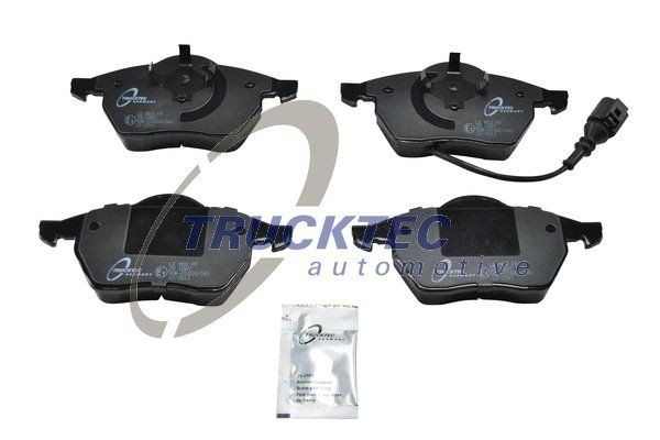 Original TRUCKTEC AUTOMOTIVE Brake pad kit 07.35.104 for AUDI A3
